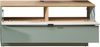 TV-Board >Ina< in Grün, Holwerkstoff - 140x51x44cm (BxHxT) Bild 4