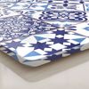 DEQORI Schneidebrett 'Azulejo Wandkacheln', Glas, Platte Frühstücksbrett Schneideplatte Bild 4