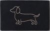 Cawö Badematte Duschvorleger We love Dogs 6248-93 Dackel schwarz 50x80 Bild 3