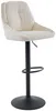 Vente-unique - LARANZA Barhocker Stoff Beige - B 54 cm x H 118 cm96 cm x L 48,5 cm Bild 4