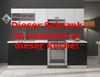 Küchen Vorratsschrank 40 cm für das Modell „Omega 240 Schwarz + Weiß“ Bild 3
