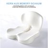 Refined Living Sitzkissen Sitzkissen Ergonomisches Bürostuhl Orthopädisch Mit RückenKissen, Memory-Schaum Lindert Rückenschmerzen Sitzring Steißbein Entlastung Bild 3