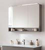 FACKELMANN B.PARIS LED Spiegelschrank 90 cm breit, Grau Bild 2