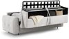 Beautysofa Schlafsofa Pireus modernes Sofa mit italienischem Klappmechanismus und Matratze, in 3 Größen & 6 Farben, Bettkasten und Schlaffunktion Bild 4