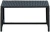 vidaXL Couchtisch Schwarz 70×40×38 cm Poly Rattan 46392 Bild 2