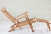 Gartenliege Colorado Deckchair klappbar Teak Natur 160x59x88 cm Bild 2
