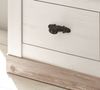 Couchtisch Florenz - Landhaus Pinie Weiß - Schubkästen Bild 2