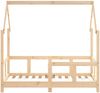 vidaXL Kinderbett 70x140 cm Massivholz Kiefer 835721 Bild 4