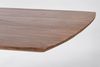 Esstisch Masherma aus Mangoholz, Retro Chic Design, Natur, rechteckig, Metallgestell in Messing, geeignet für 4–6 Personen Bild 3