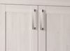 Garderobenschrank Mirano in weiß Lärche Landhaus 80 x 196 cm Bild 4