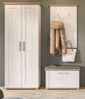 Garderobenschrank Mirano in weiß Lärche Landhaus 80 x 196 cm Bild 5