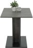 5 tlg. Essgruppe Neelia - Tisch Betonoptik, 4 Stühle Anthrazit Bild 5