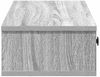 vidaXL Wandregal mit Schubladen Grau Sonoma 60x28x15 cm Holzwerkstoff 859946 Bild 5