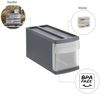 Rotho Schubladenbox Mono Systemix Slim 1 Schub anthrazit Bild 3