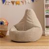 icon Sitzsack Sitzsack Sessel aus Cord Flauschig für Kinder „Dalton", 69x59x65cm, Made in Germany, für Kinderzimmer Bild 2