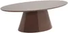 Vente-unique - ANTELADA Couchtisch Holz, Platte Braun - B 60 cm x H 40 cm x L 120 cm Bild 3