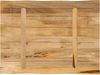 vidaXL Tischplatte mit Baumkante 70x60x3,8 cm Raues Mango Massivholz 370691 Bild 5