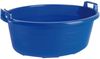 Wanne oval 75 cm blau Bild 1