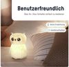 ANSMANN AG LED Nachtlicht Nachtlicht Kinder Silikon aufladbar dimmbar Farbwechsel Eule Bild 4