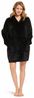 Deckenpullover Pullover Decke Kuscheldecke Oversize Unisex Schwarz Bild 3