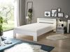 Bett >Cannes< in Weiß - 125x71x204cm (BxHxT) Bild 3