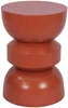 Vente-unique - TOQO Gartensitzgruppe Metall Rot - B 35 cm x H 50 cm x L 35 cm Bild 2