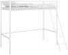 Lüttenhütt Hochbett Hayo, Topseller! Zeitloses Metallbett, in mehreren Farben (Gesamtmaße (B/T/H) ca. 208/159/186 cm) inkl. Lattenrost, Absturzsicherung und Leiter aus Metall Bild 2