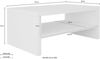 XL Küchenhängeschrank Rimini 50x96cm Glaseinsatz matt Farbe: RAL 3004 purpurrot matt / lava RI-W4S/50 Bild 3