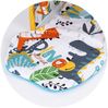 Chipolino Spielbogen Tunnel Haus Dino Stofftiere Krabbeldecke Spiegel ab Geburt gelb Bild 4