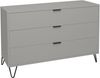 Maeusbacher Bonnie Kommoden Draht kreidegrau matt lack BxHxT: 119 x 80 x 45 cm Bild 3