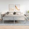 vidaXL Nachttische 2 Stk. Betongrau 46,5x29x61 cm Holzwerkstoff 858657 Bild 3