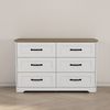OTTO home Schubkastenkommode Emmilia Sideboard Schubladenschrank Wäscheschrank im Landhaus Design (Scandi Design mit 6 Schubladen für viel Stauraum im Schlafzimmer), Schrankkommode in hochwertiger Qualität Bild 2
