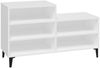 vidaXL Schuhregal Weiß 102x36x60 cm Holzwerkstoff 819732 Bild 2