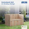 osoltus Lounge Gartenbank Sylt Shabby Design Pinie 138cm Bild 2