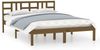 vidaXL Massivholzbett Honigbraun 200x200 cm [3105428] Bild 2