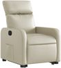 vidaXL Relaxsessel mit Aufstehhilfe Creme Kunstleder 3206750 Bild 3