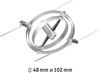 Paulmann No. 94437 Seilsystem Cardan Spot Chrom matt ohne Leuchtmittel DC Bild 2