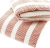 Turquoise Home 4er Pack Pestemal Küchetuch Handtuch 50x90cm Putztuch Badetuch Weiß-Rot Bild 2
