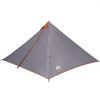 vidaXL Tipi-Familienzelt 7 Personen Grau und Orange Wasserdicht 94712 Bild 4