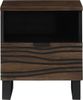 vidaXL Nachttisch Walnuss 40 x 33 x 46 cm Holzwerkstoff 4018014 Bild 3