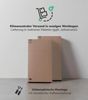 mokebo Hochschrank Der Kapitän (mit 5 Einlegeböden) hoher Badschrank oder Badezimmerschrank Weiß mit 65cm Breite Bild 3