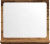 vidaXL Badspiegel mit Ablage Altholz-Optik 40x11x37 cm Holzwerkstoff 856187 Bild 4