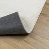 vidaXL Teppich IZA Kurzflor Skandinavischer Look Creme 80x150 cm 375438 Bild 5