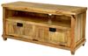Fernsehtisch Devi 120x60x45 aus Mangoholz Bild 4