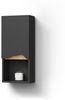 Livinity® Hängeschrank Timavo, Anthrazit/Anthrazit, 30 x 67 cm mit Tür und offenem Fach (1-St) Bild 2