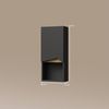 Livinity® Hängeschrank Timavo, Anthrazit/Anthrazit, 30 x 67 cm mit Tür und offenem Fach (1-St) Bild 3
