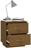 vidaXL Nachttisch Honigbraun 40x34x45 cm Massivholz Kiefer 818331 Bild 4