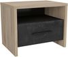 Demeyere Colorado Nachttisch, Kronberg Eiche/Sidewalk, Spanplatten, 6 x 36,3 x 40,1 cm (BxTxH), 49,6 x 36,3 x 40,1 Bild 1