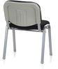 hjh OFFICE Besucherstuhl Konferenzstuhl XT 600 Stoff Silber/Schwarz Bild 5