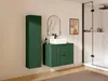 Vente-unique - ZEVINI Bathroom furniture set Holz, Platte Grün - B 47 cm x H 60 cm x L 80 cm Bild 1